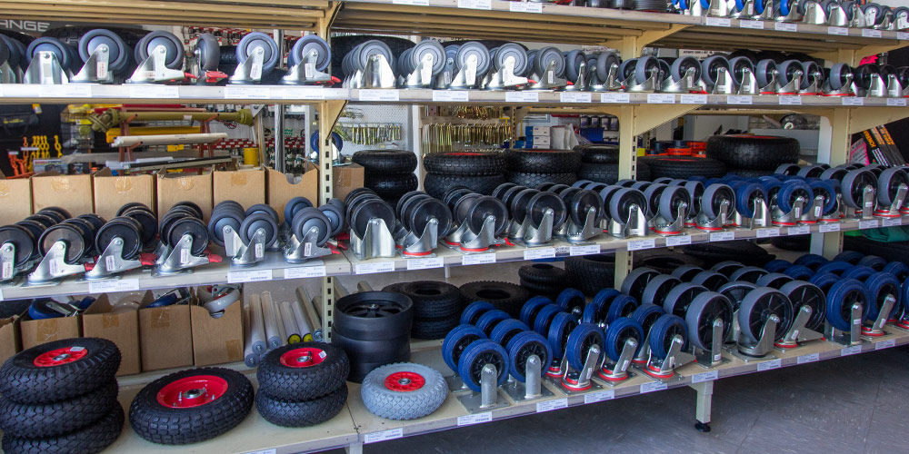 Castor wheel range at Gippsland Bearing Supplies